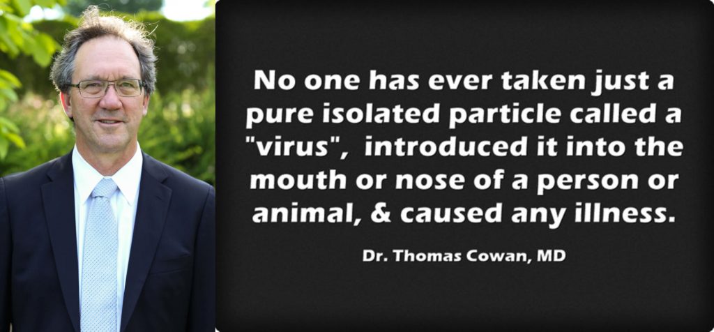 Dr. Tom Cowan sullo studio sull’utilità delle mascherine